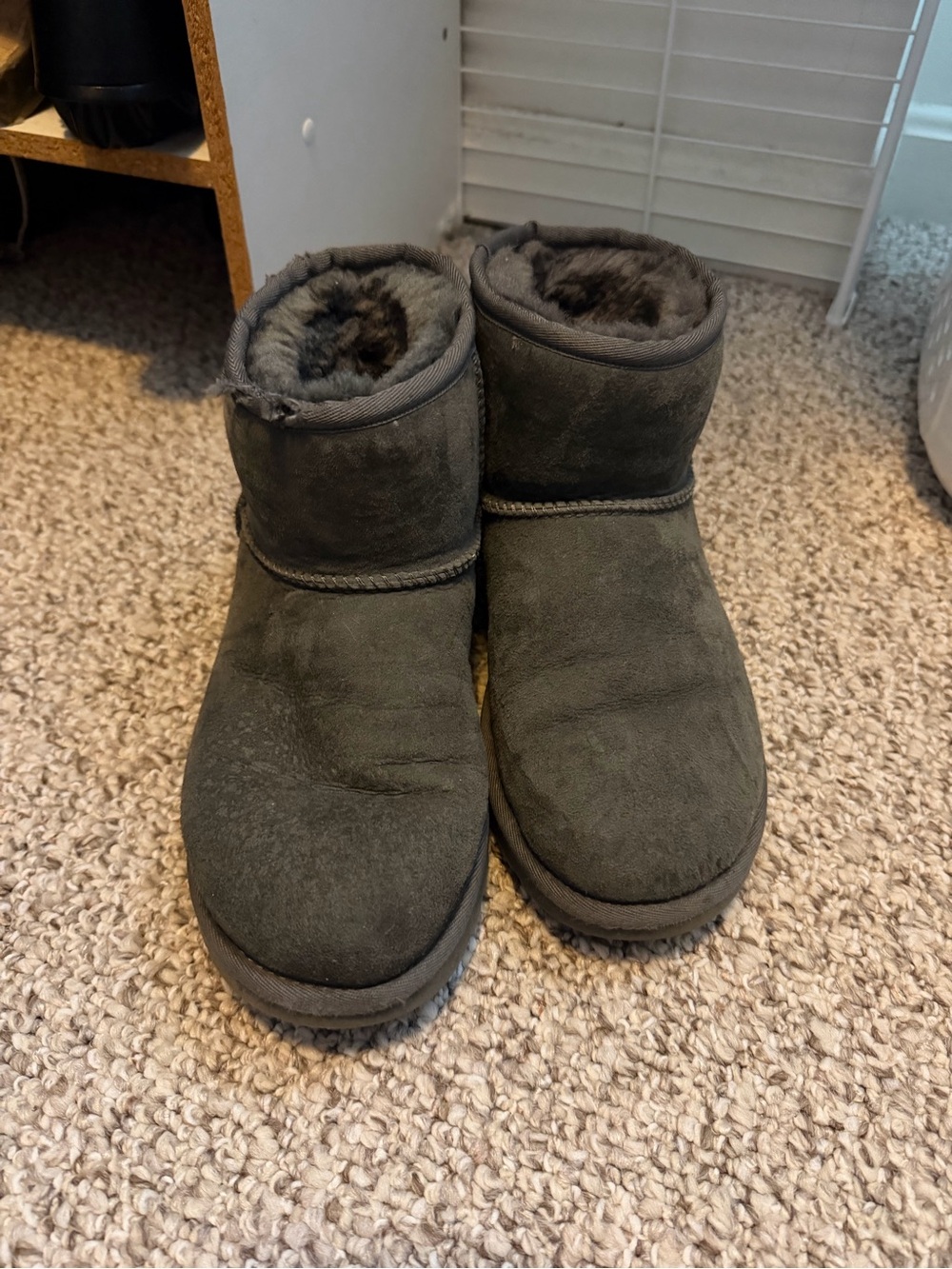 UGG Kids Short Classic Boot - Charcoal